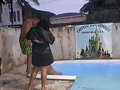 I allowed my boyfriend to meet Samantha at the party with friends.