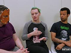 naughty kitten in asshole asylum for treatment.