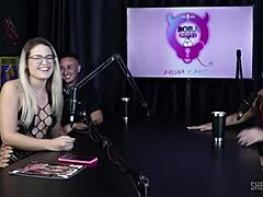 Luciana Picchi Compilation On Bora Cast With Bruna And Matheus - Part 4