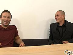 blowjob for charming gay man