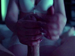 Girl Enjoys Lunch With Her Man