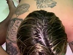 I love that deepthroat blowjob and anal penetration from my blonde lover.