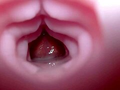 Emelie Feels Intense Pleasure In Quickie Creampie With Bad Dragon.