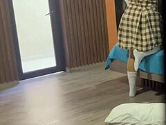 Perverted Stepfather Discovers Stepdaughter Masturbating!