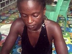 Crazy Bitch Twerks Naked Intensely