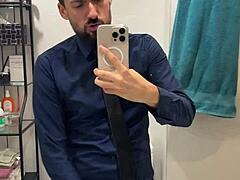 Hung daddy says, I'm jerking off hard.