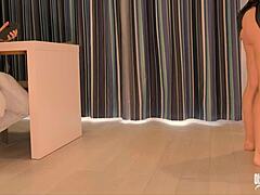 i'm the big ass stepmom fucking my stepson in the kitchen