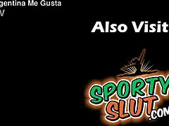 Beautiful Cameltoe Busty Teen 18+ Brunette in Tight Spandex Leggings