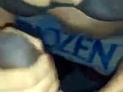 Neighbor's tight pussy fucked by father's friend