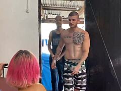 the maloka friend of carmona fucked me all in his backyard with big cock and anal