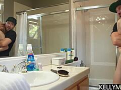 Ryan grabs big teen 18+ ass after shaving