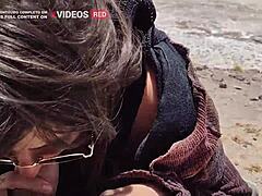 Latina couple has explicit sex in public Bolivia, ending with facial cumshot