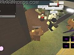 Latina Gets Filled by BBC in Roblox