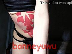 Bonneyuwu in Cosplay Cyberpunk Rebecca Bed 😍