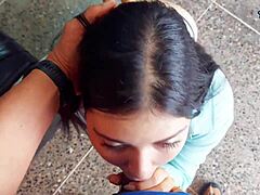 in this homemade video, a curvy brunette gets delicious anal sex and ends with cum on her ass