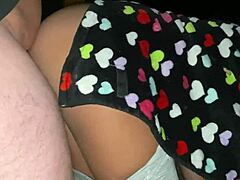 Public Creampie with Big Cock Fucking Wife Outdoor in Homemade Video