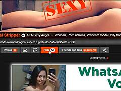 Hot Latina Tries On Sexy Outfits In Public Fitting Room