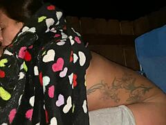 Public Creampie with Big Cock Fucking Wife Outdoor in Homemade Video