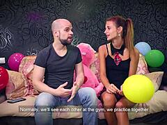 Petite brunette dares to try hardcore anal