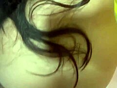 beautiful teen 18+ with long hair and big ass gets fucked doggystyle by a swinger