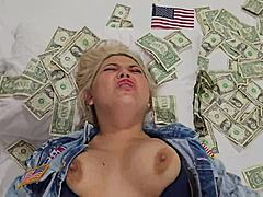 beautiful latina sells her services for cash