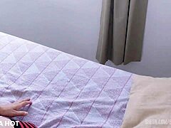 fitness latina girlfriend leaked giving blowjob and pussy to player