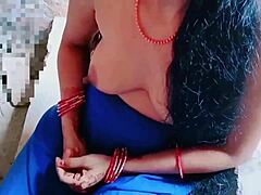 married bhabhi in village ranch giving blowjob to bridegroom during wedding