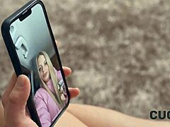 Tight Pussy Resists Hot Jerk in Cuckold