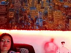 hot colombian masturbates publicly