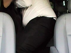 Larissa Steele says, 'I'm a sexy Spanish housewife fucking and sucking the airport shuttle driver'