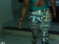 Ganhou mais uma calça e body novos - trying on lycra