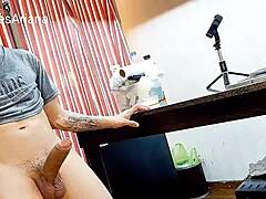 oh man, this trailer shows the best deepthroat blowjob ever from a latina milf on a monster cock in kitchen sex!