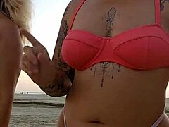 海滩处男冒险被猛肏