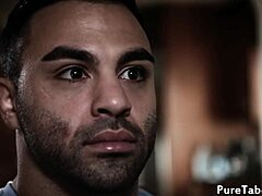 Busty cougar KISSES teen before getting FINGERFUCKED