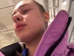 blowjob in the public with teen amateurs