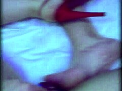 Intense ass fingering session