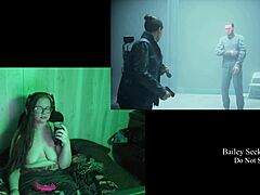 brunette bbw with big tits and ass plays naked at lake house part 4