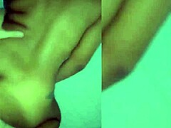 friend comes for netflix, swallows big cock on halloween night