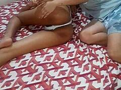 Lesbian neighbor arrives and fucks me passionately at home