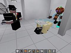 她们在Roblox里被操翻天？