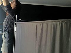 Manicurist Prefers Sucking Cock Over Nails. Redhead Teases With Tongue.