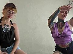 friend gives my ass to her boy first time