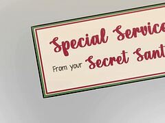 Christmas Blowjob Leading To Intense Cumshot