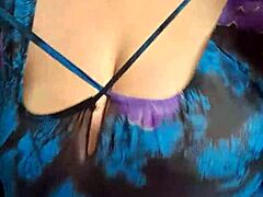 i'm a mature blonde milf showing off my big pussy lips in these shorts, it's so wet and juicy, i can't help but touch it