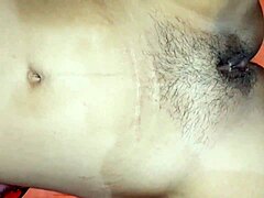 close up deepthroat on bent over asian girlfriend's pussy