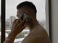 Bondage Session with Rough Penetration of Shy College Girl in Doggystyle and Missionary Positions