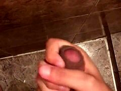 how much cum from this huge brazilian monster cock in solo masturbation?