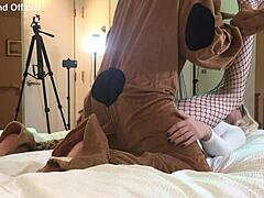 scooby doo dominates and fucks ts college student in wild crossdressing roleplay parody.