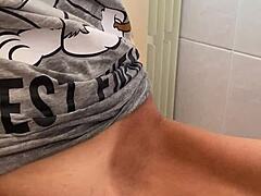 I feel so aroused this early morning as my fingers gently caress my small 18+ clitoris in real masturbation.