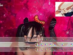 bouncy tits faphero bouncing my ass on your dick - exotiqfox solo gooner girl masturbation